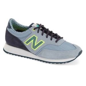 NEW BALANCE Womens '620 Street Beat' 229615 Grey Green Sneakers Size 5